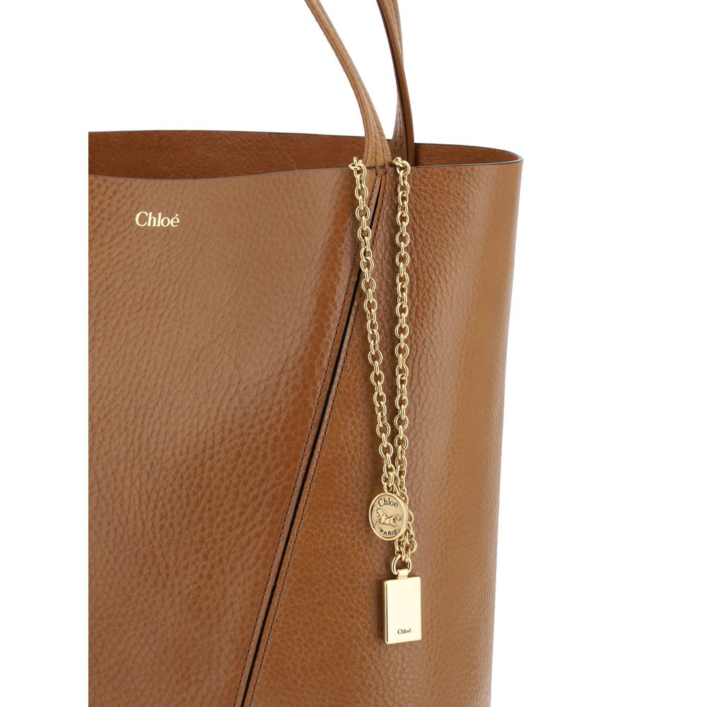 Bolso tote Spin en piel