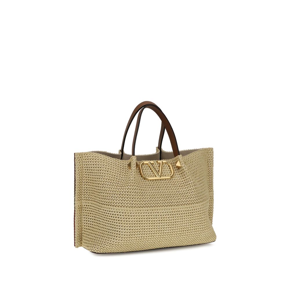 Medium Straw Summer Tote