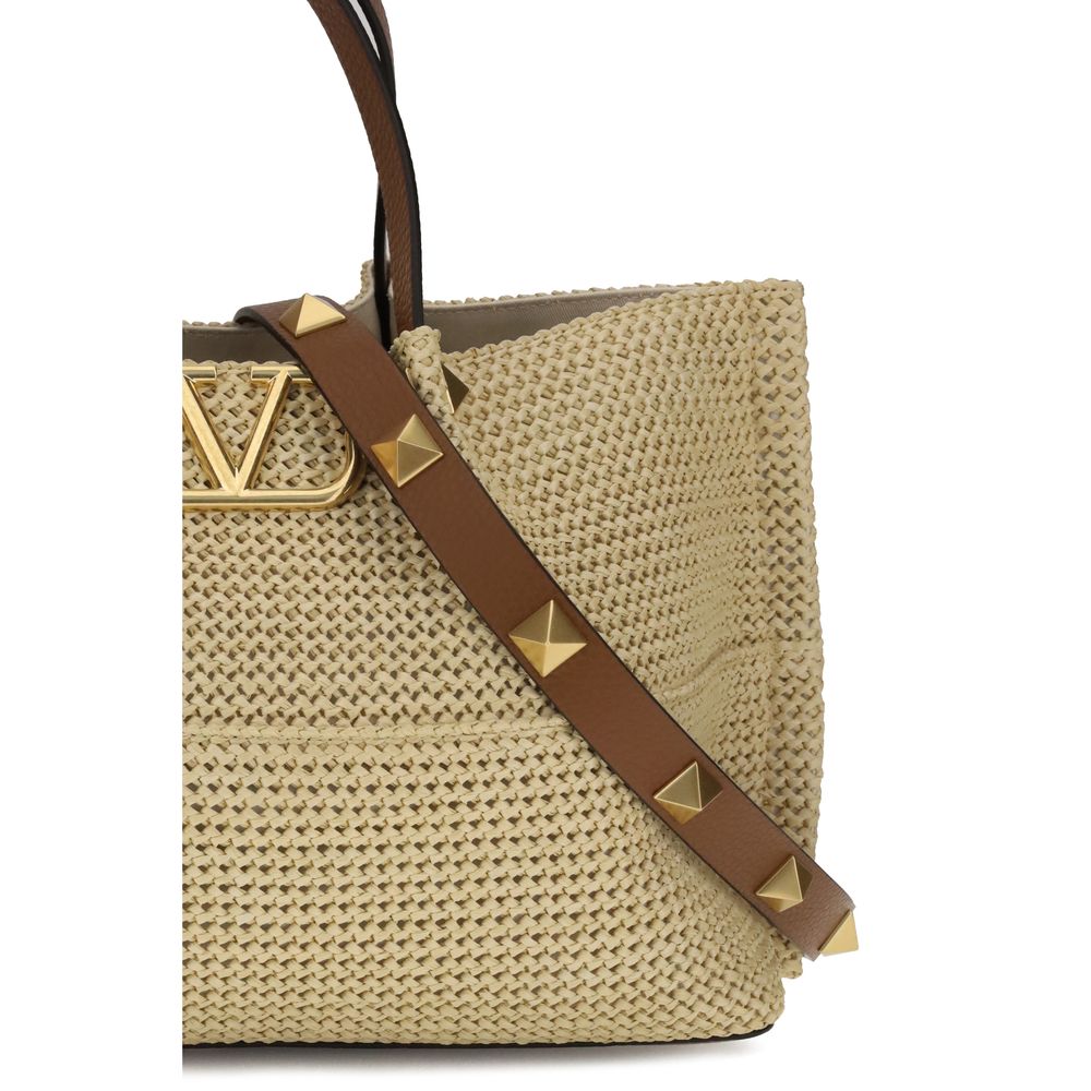 Medium Straw Summer Tote