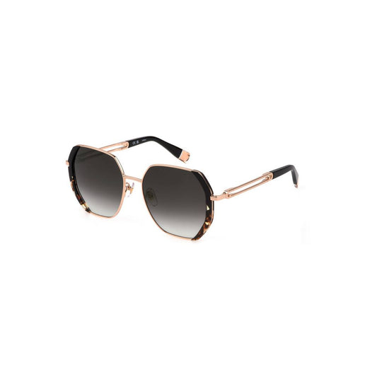 Gold Haircalf Sunglasses