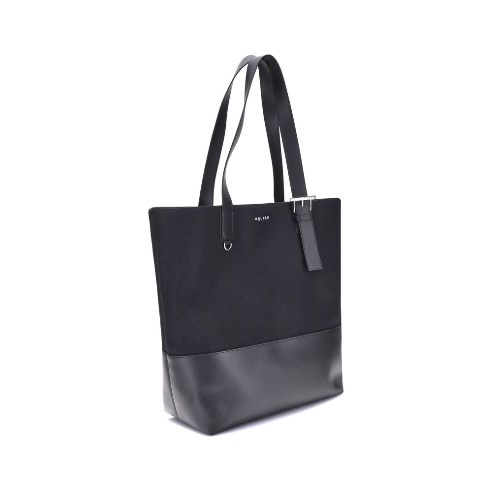T-Bar Shopper in Black