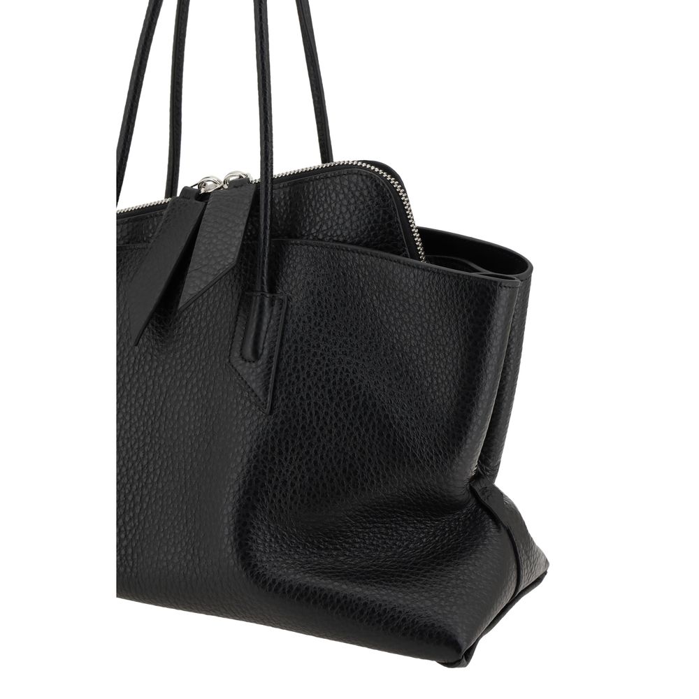 La Passeggiata Medium Black Top Handle