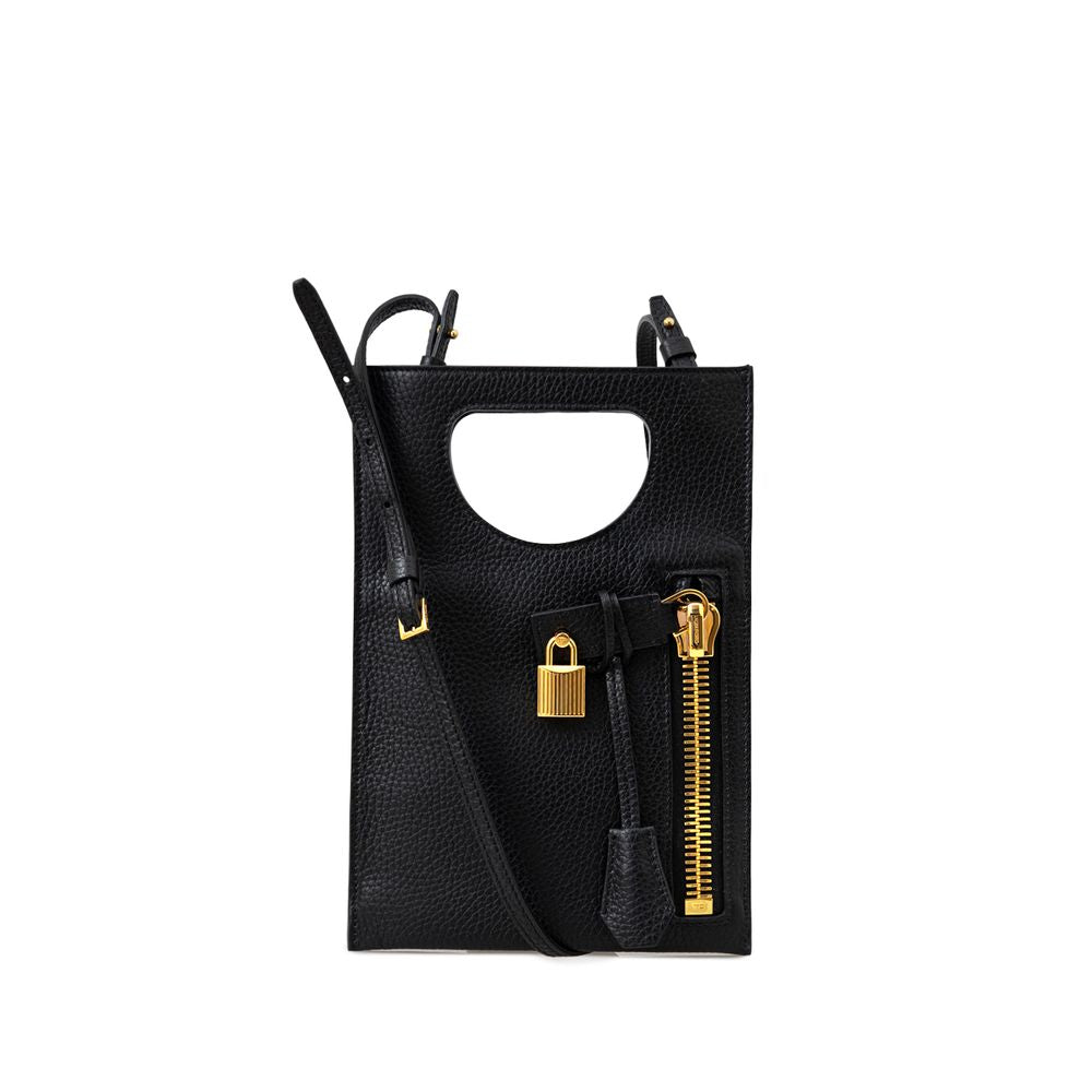 Grain Leather Alix Flat Mini Crossbody