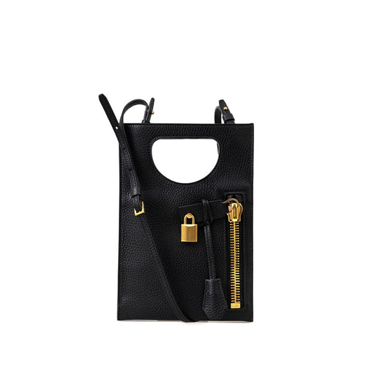 Grain Leather Alix Flat Mini Crossbody