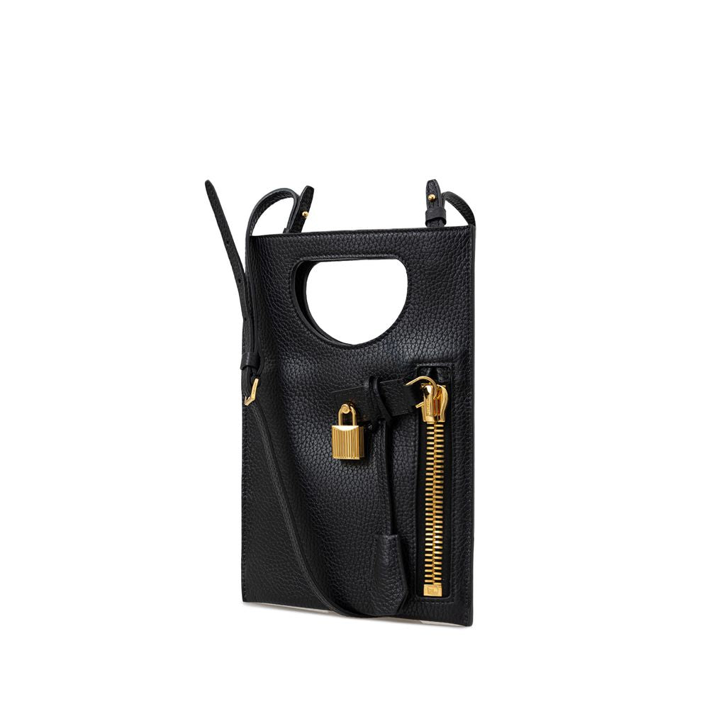 Grain Leather Alix Flat Mini Crossbody
