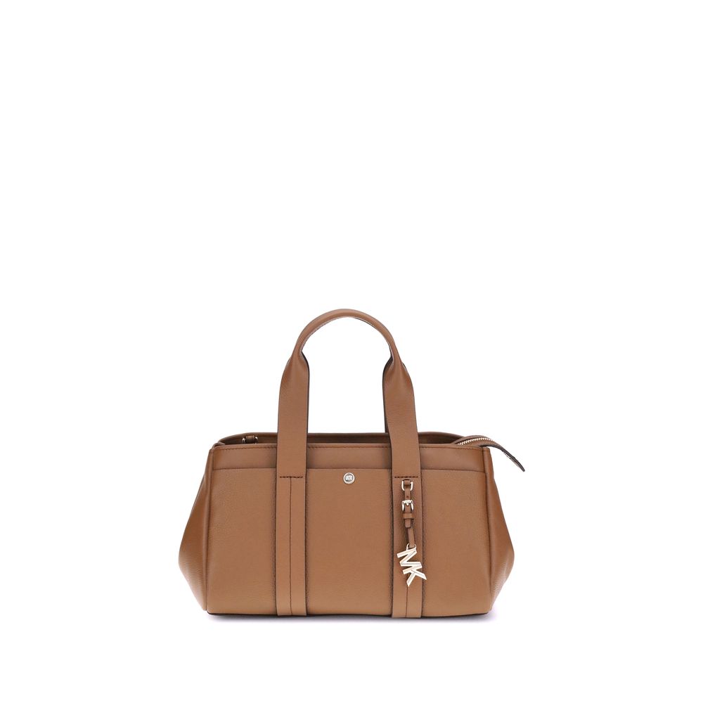 Romee Small Pebbled Leather Satchel
