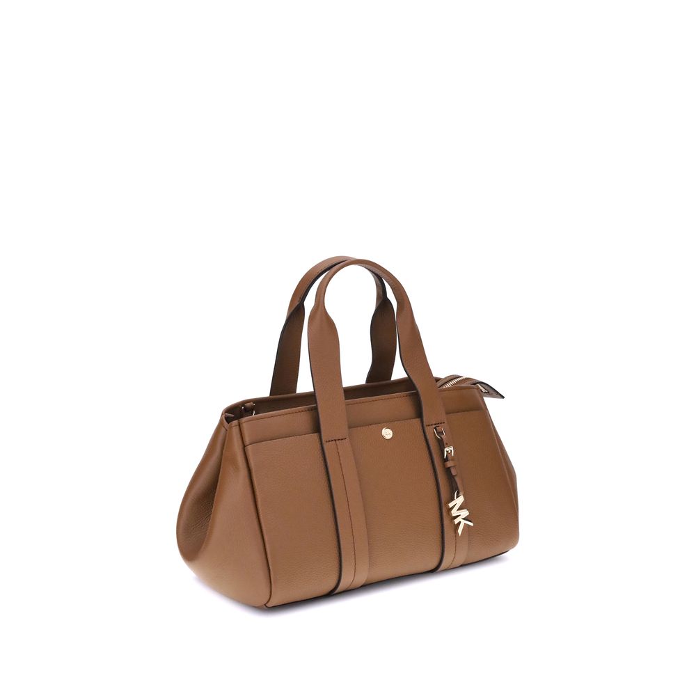 Romee Small Pebbled Leather Satchel