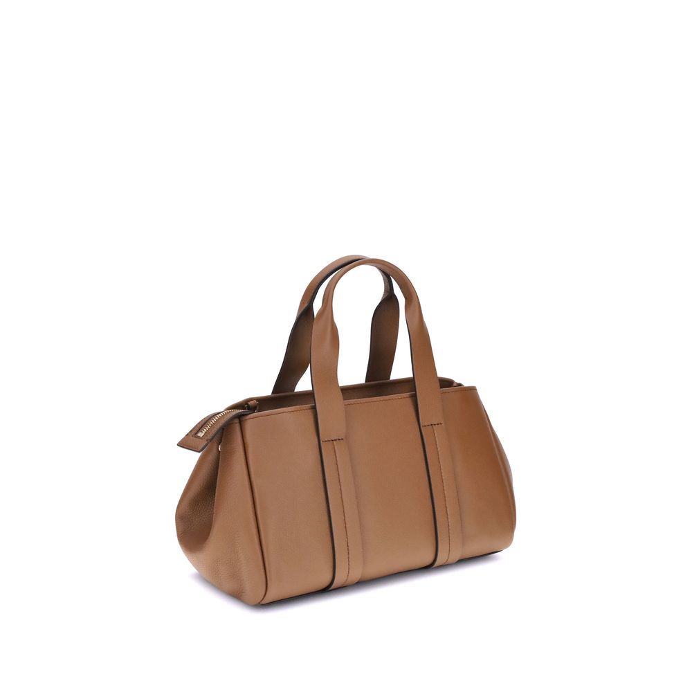 Romee Small Pebbled Leather Satchel