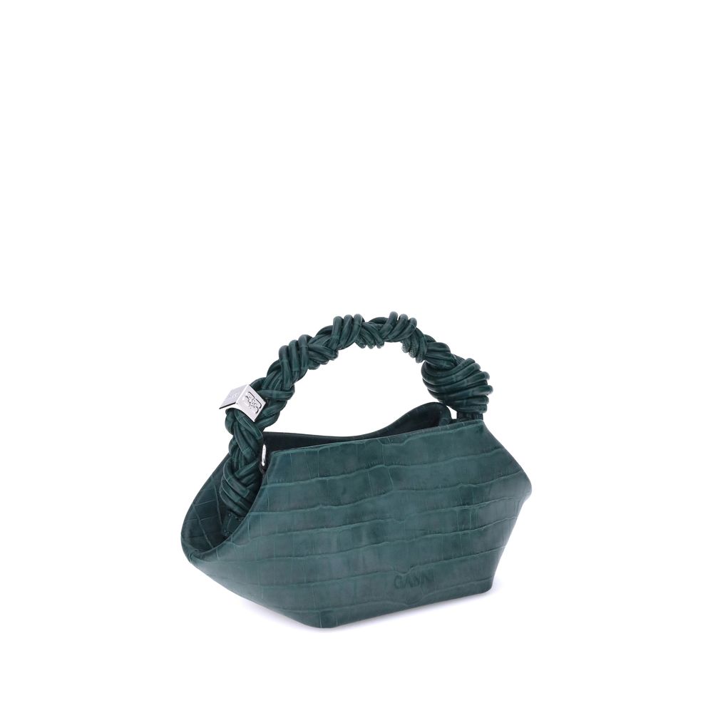 Pineneedle Croco Patent Mini Bou Bag