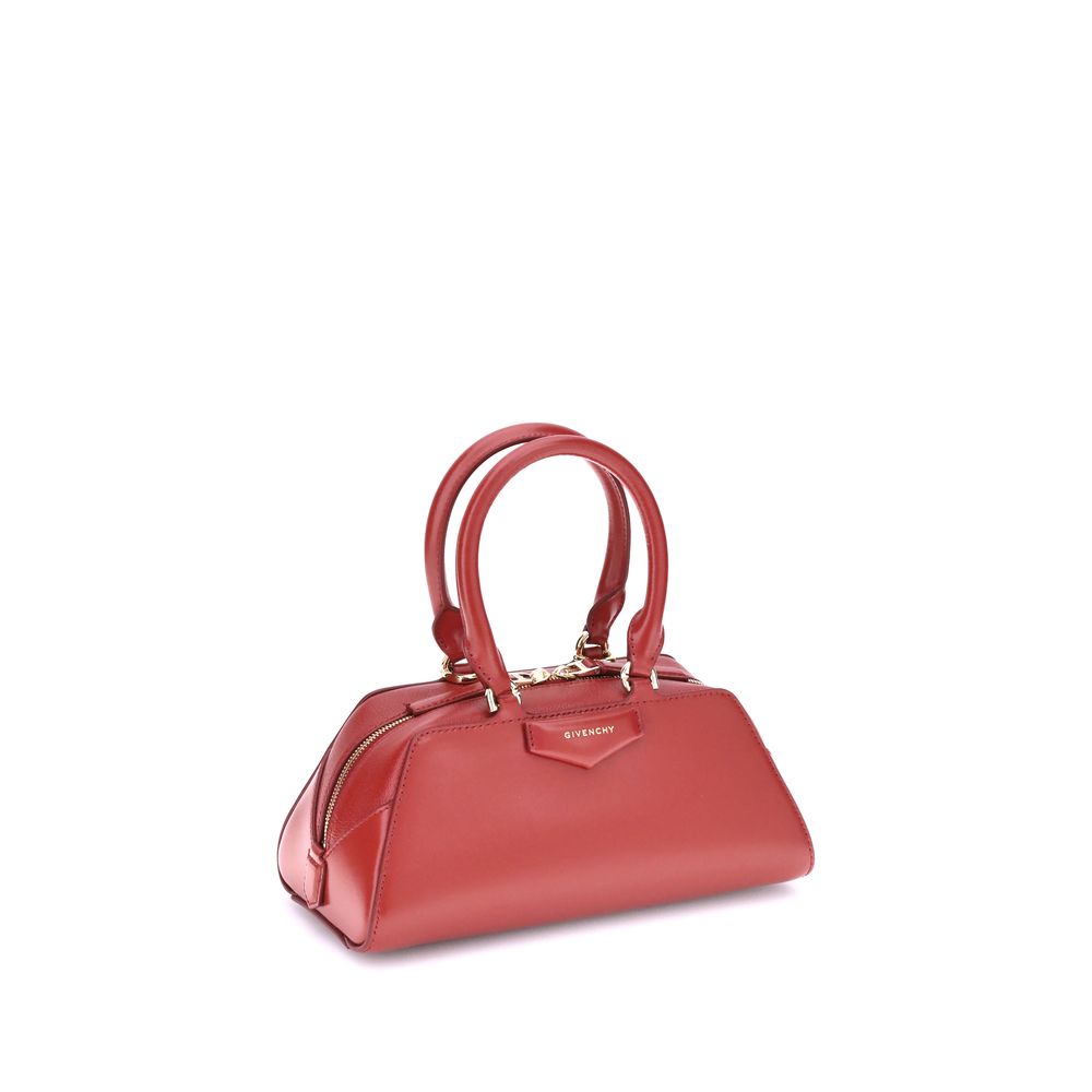 Mini Antigona East-West Bag in Box Leather