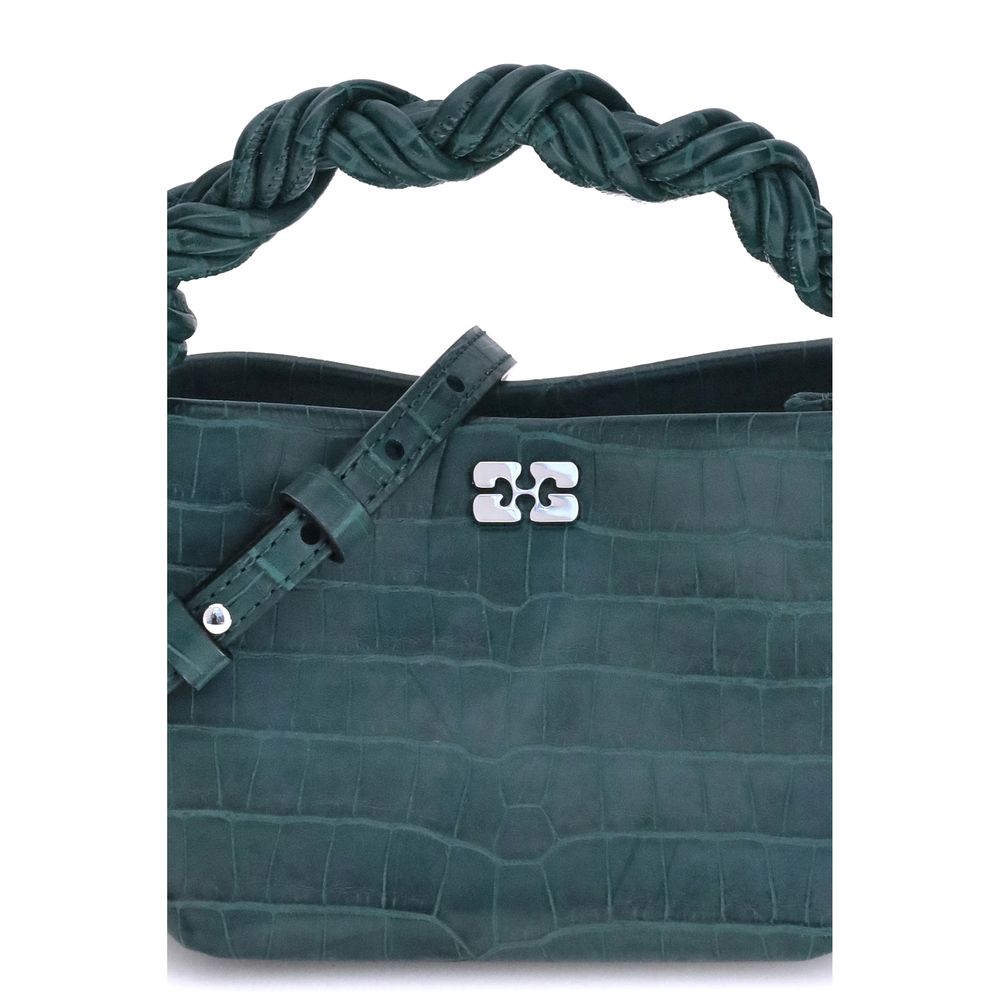 Pineneedle Croco Patent Mini Bou Bag