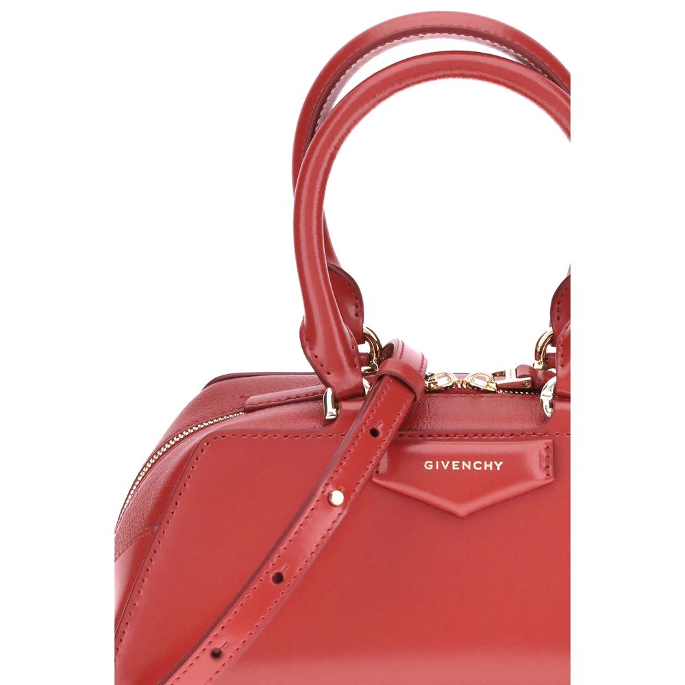 Mini Antigona East-West Bag in Box Leather