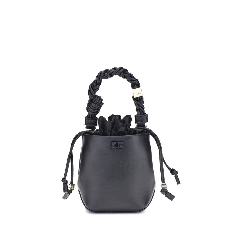 Black Mini Bou Bucket Bag