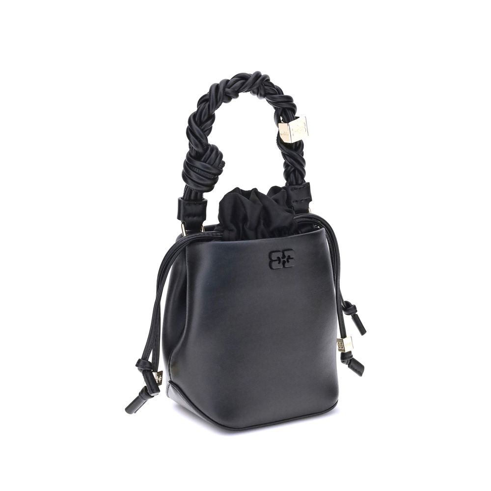 Black Mini Bou Bucket Bag