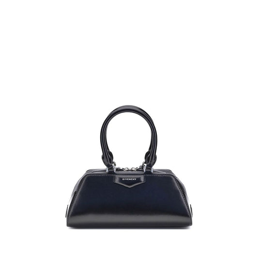 Mini Antigona East-West Bag in Box Leather