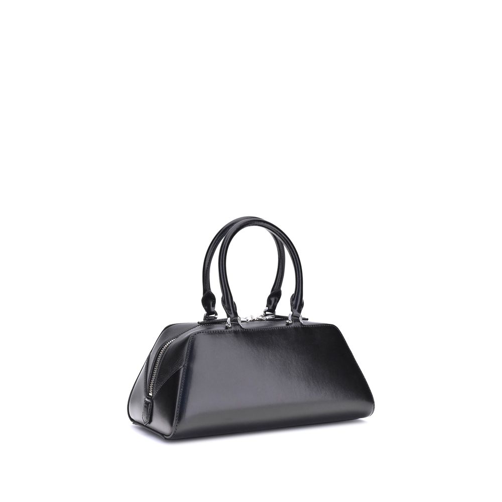 Small Antigona East-West Bag in Box Leather