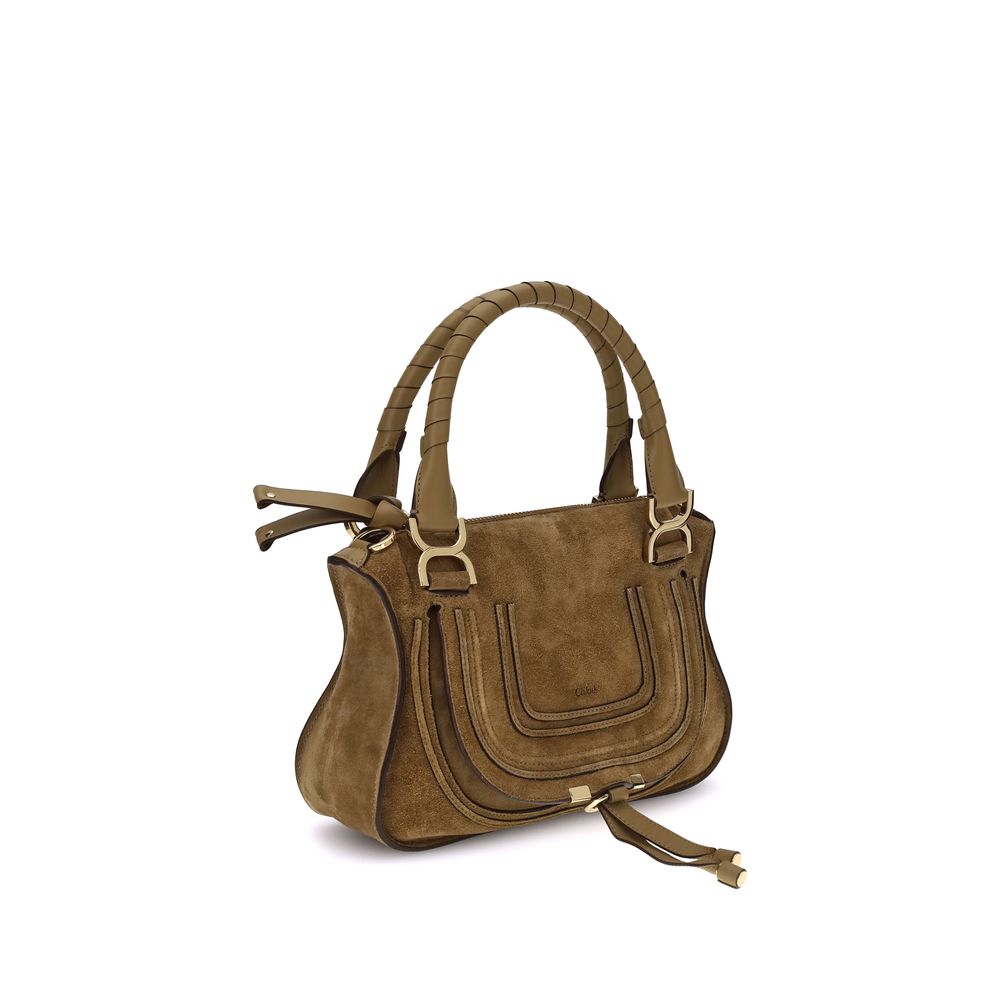 Small Marcie Bag in Suede Leather
