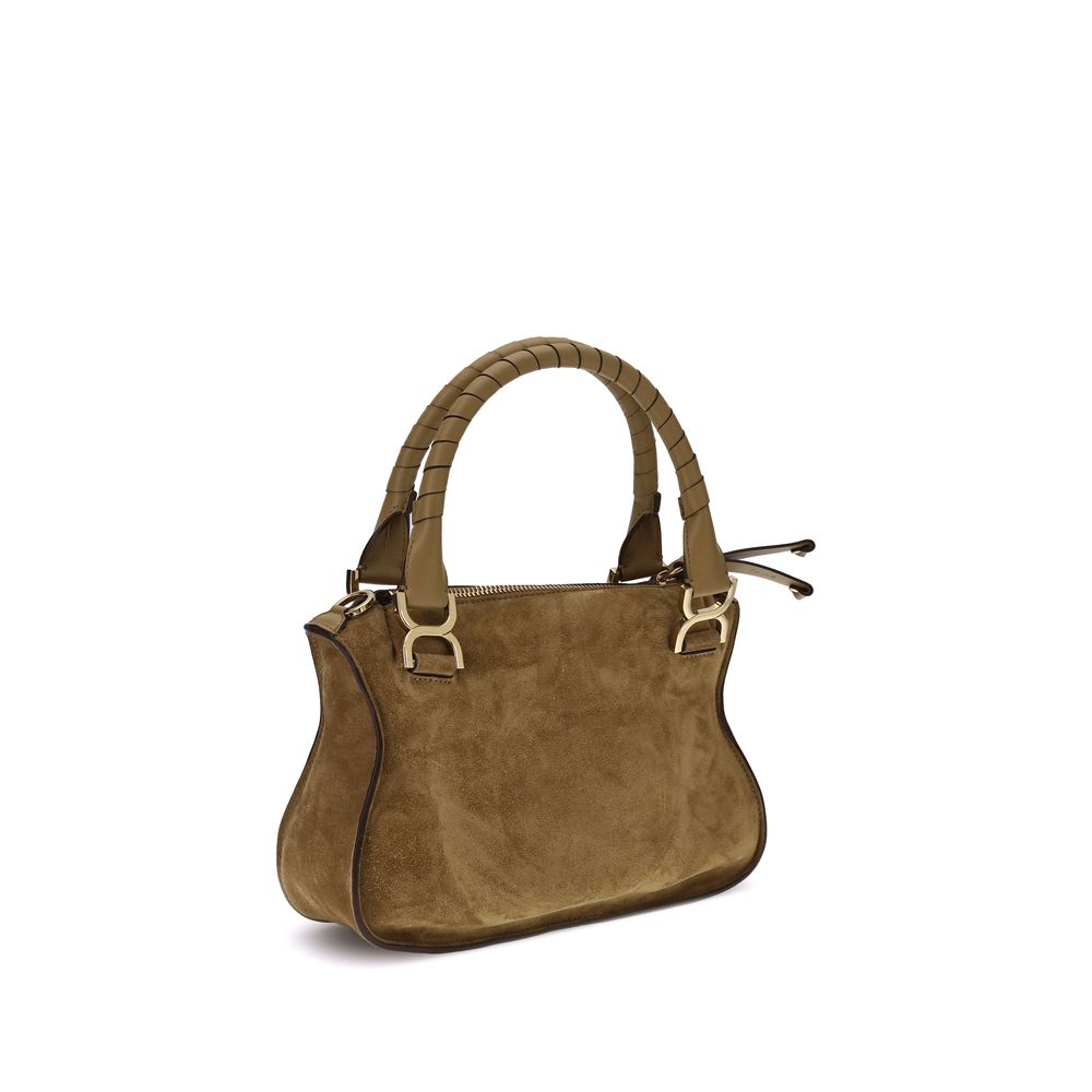 Small Marcie Bag in Suede Leather