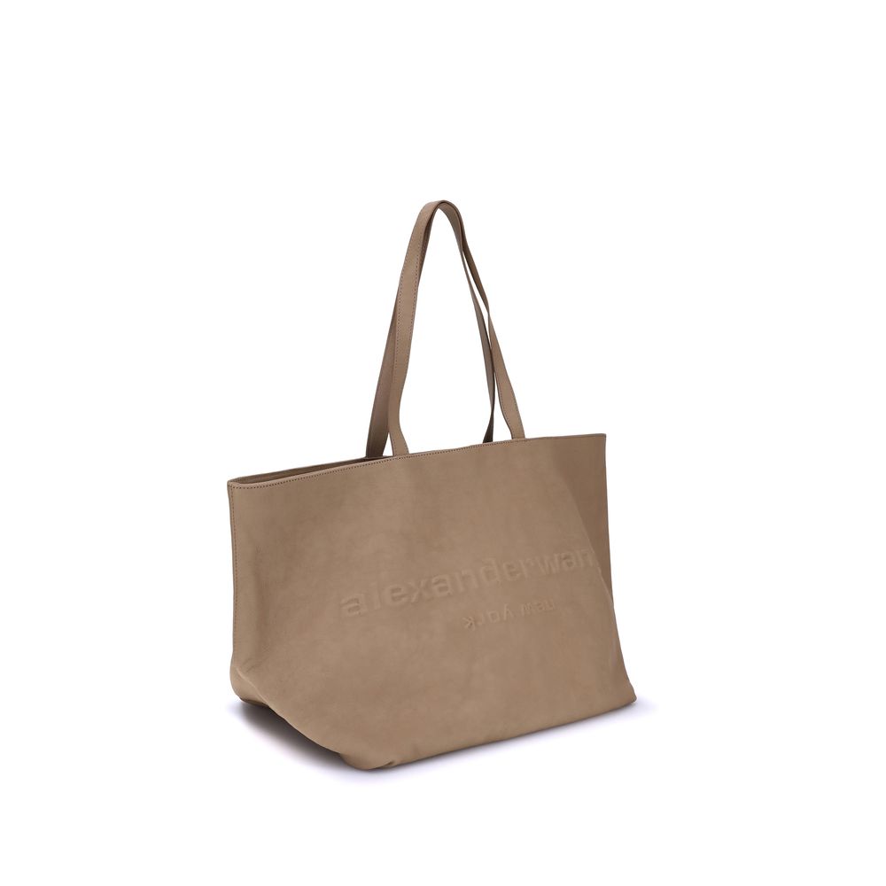 Punch Tote Bag in Leather