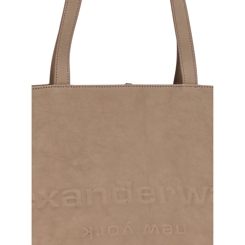 Punch Tote Bag in Leather