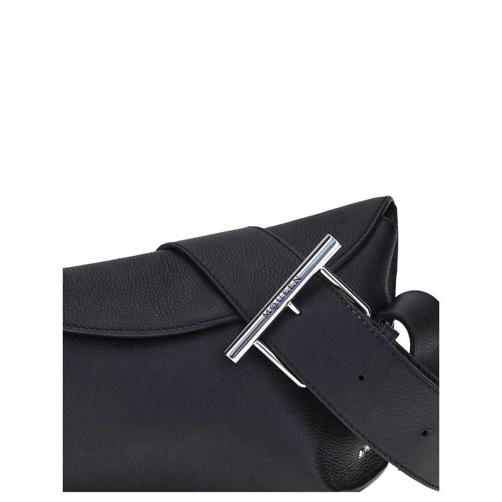 T-Bar Sling Bag in Black