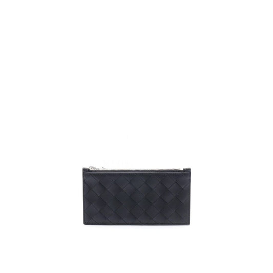 Intrecciato Long Zippered Card Case