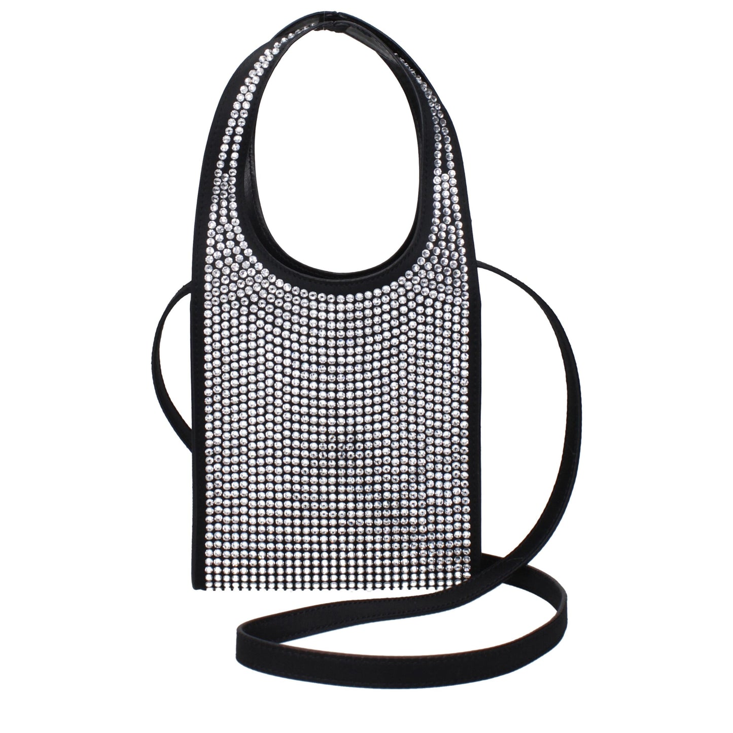 Crystal-Embellished Mini Tote