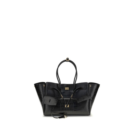 Bel Air Carry All Bag Medium in Crocodile Embossed Calfskin
