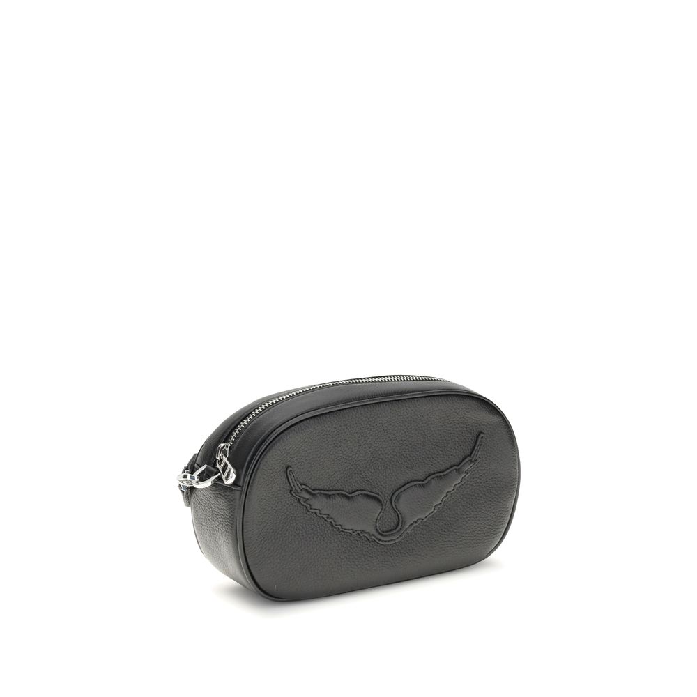 Rock With You Leather Camera Crossbody Bag