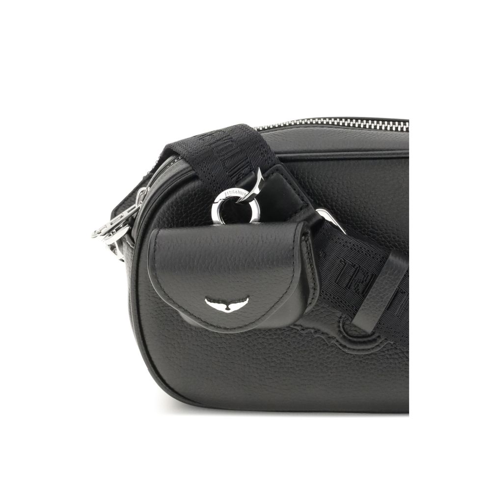 Rock With You Leather Camera Crossbody Bag