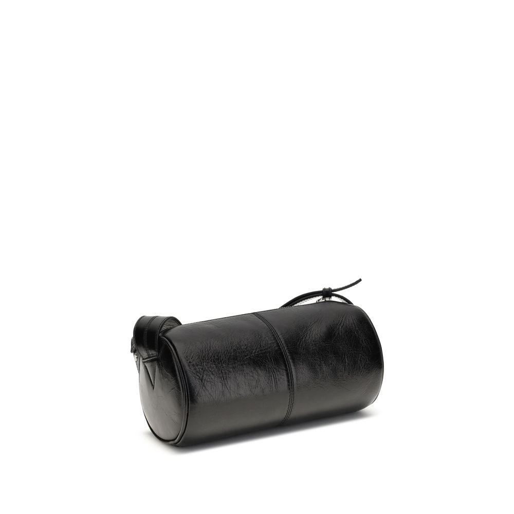 Le Doudou Black Barrel Bag