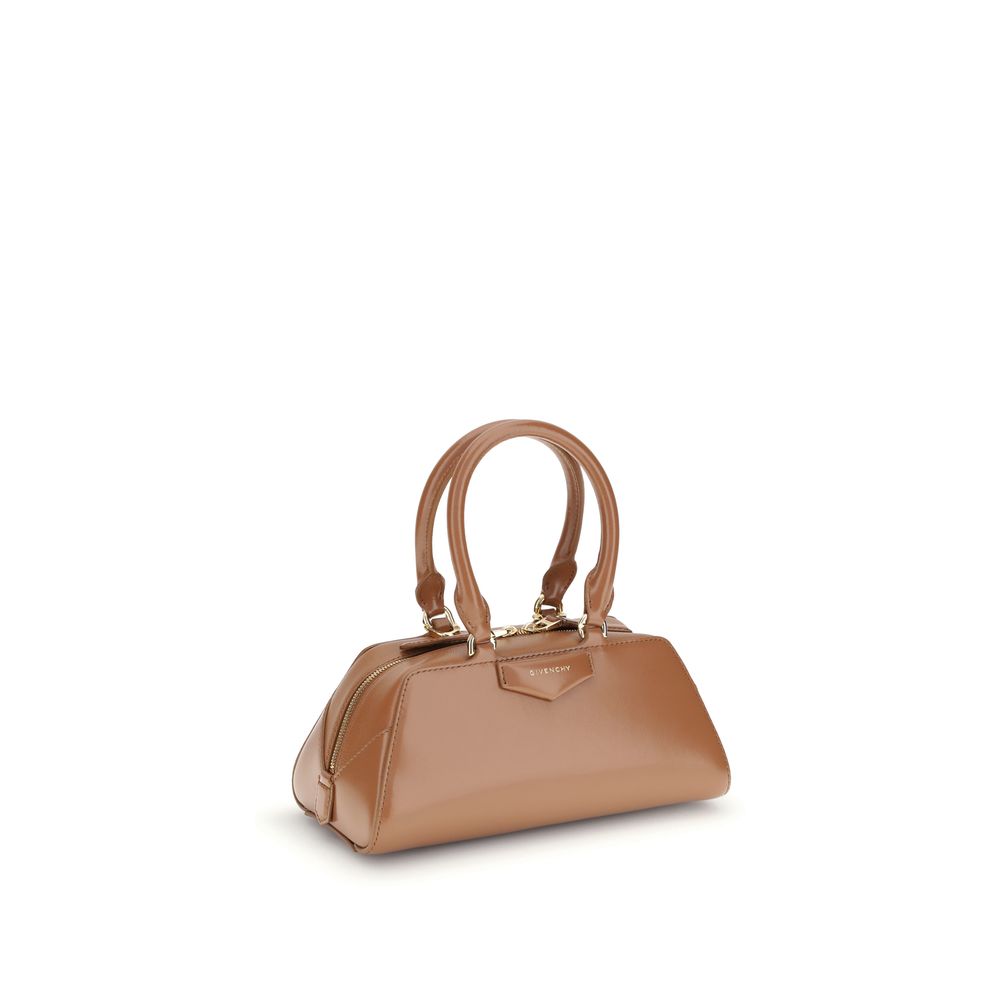 Mini Antigona East-West Bag in Box Leather