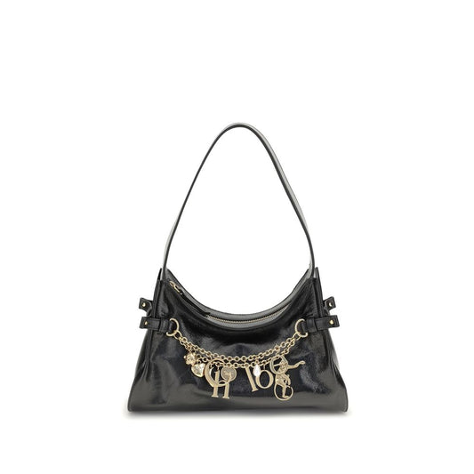 Chloé Charms Hobo Bag in Shiny Leather
