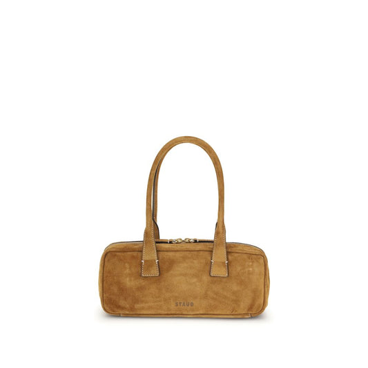 Dude Shoulder Bag Tan Suede