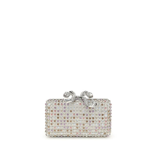 Multi Crystal Clutch Bag