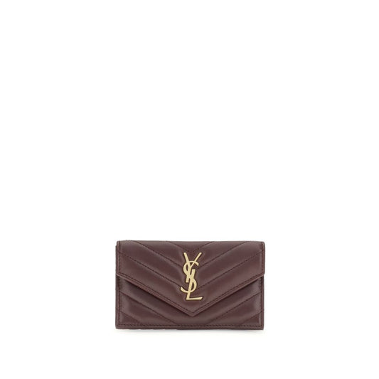 Cassandre Fragments Flap Card Case in Lambskin