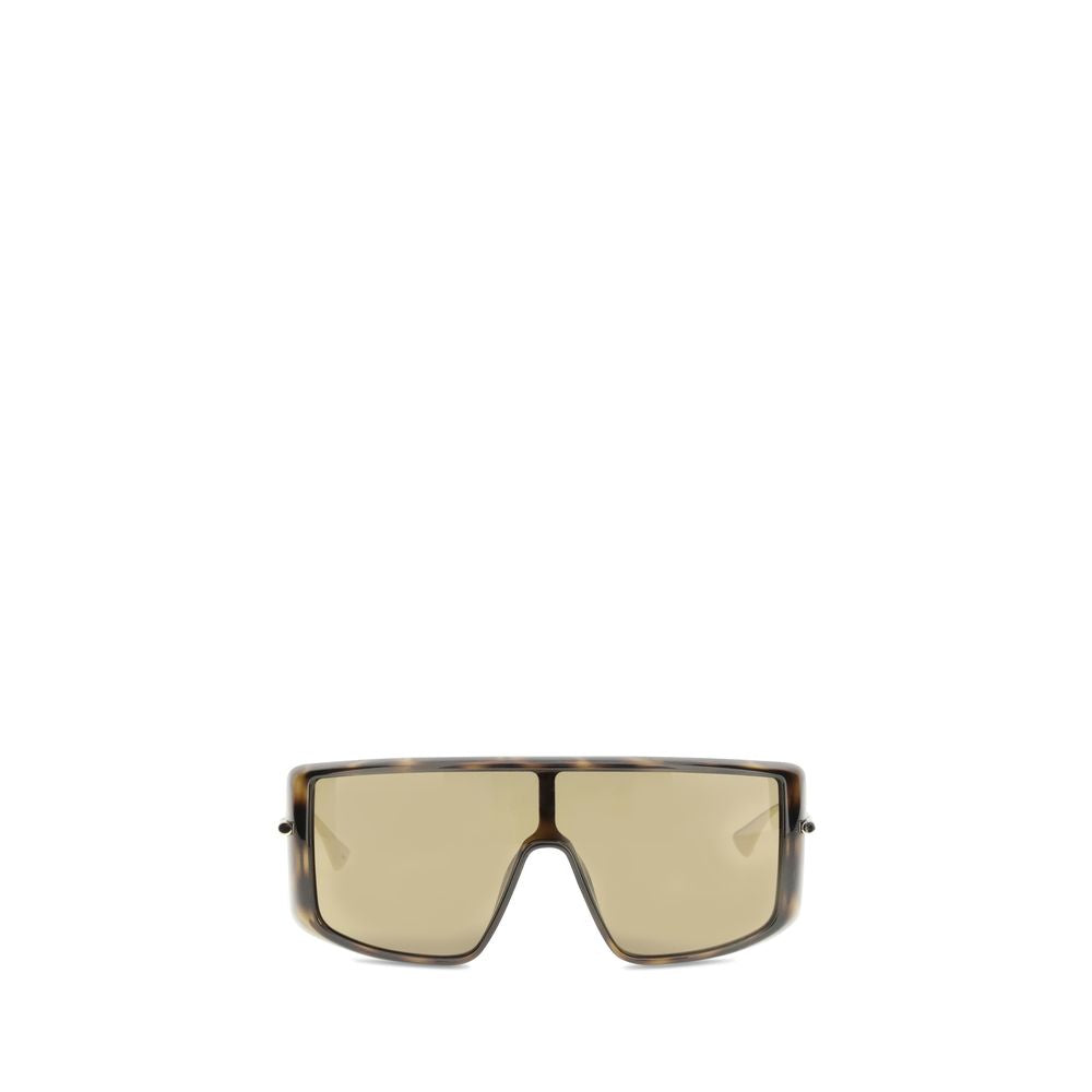 Gafas de sol rectangulares de acetato con visera en T