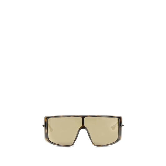 Gafas de sol rectangulares de acetato con visera en T